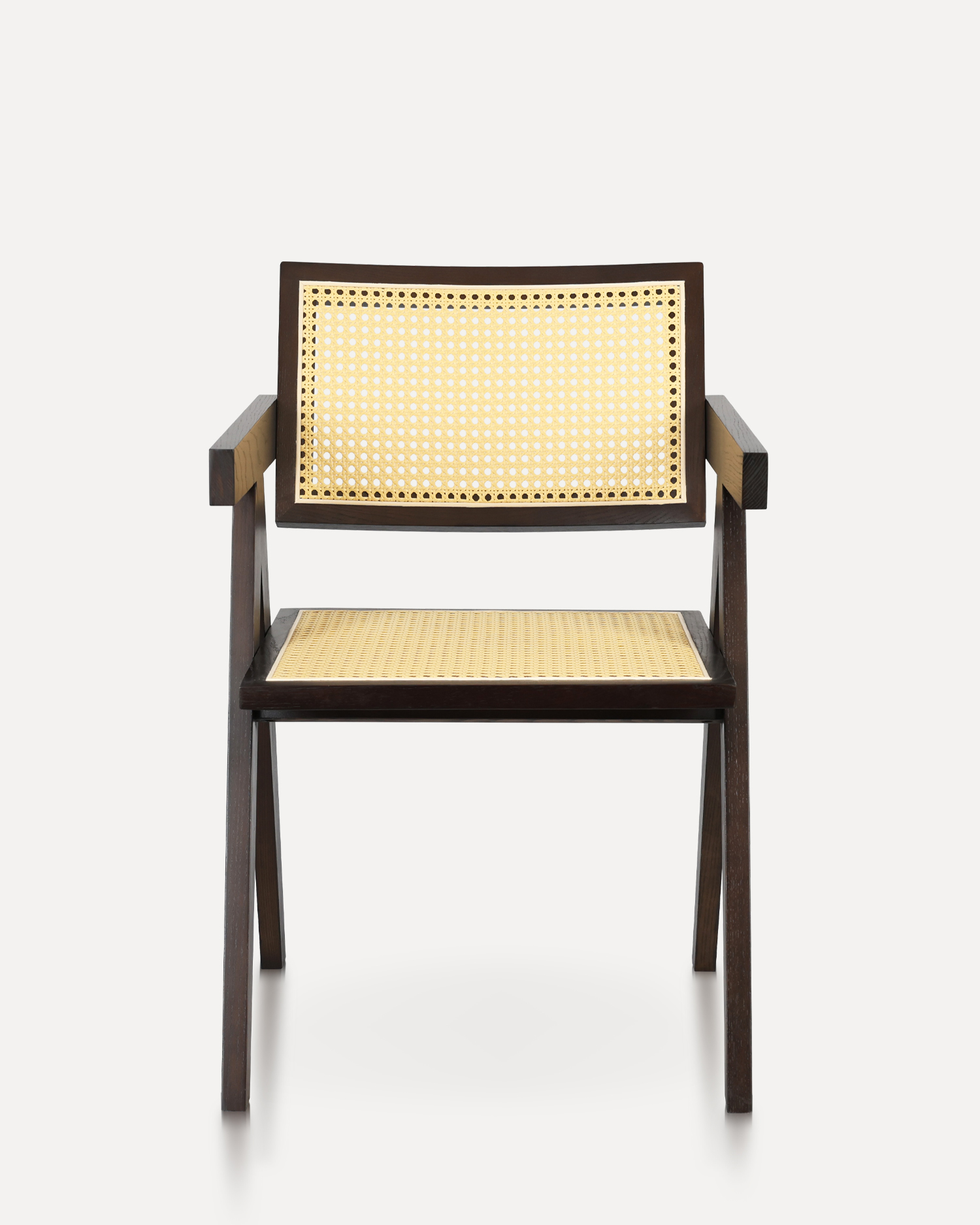 Scaune minimaliste din lemn ratan Scaune minimaliste din lemn ratan