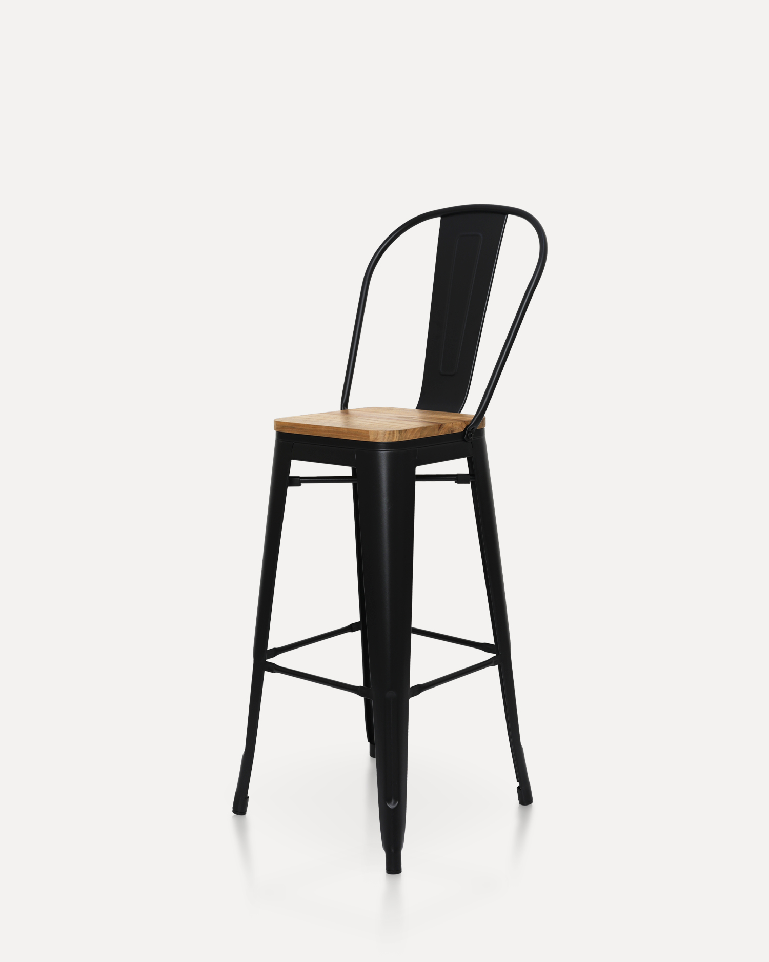 Scaune retro negre de design Scaune retro negre de design